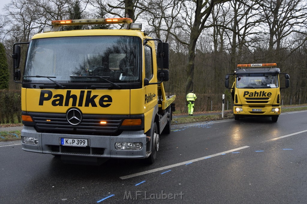 Schwerer VU Krad Pkw Koeln Porz Eil Grengeler Mauspfad P209.JPG - Miklos Laubert